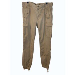 Polo Ralph Lauren Surplus Utility Chino Cargo Pants -‎ Khaki 36x34 - workwear